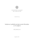 Kulturna i politička povijest grada Skradina u 19. stoljeću