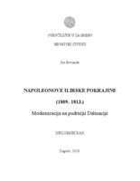 Napoleonove Ilirske pokrajine (1809.-1813.): Modernizacija na području Dalmacije