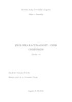Ekološka racionalnost- Gerd Gigerenzer