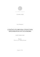 Logičko pojmovna struktura Brouwerova intuicionizama