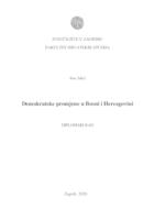 Demokratske promjene u Bosni i Hercegovini