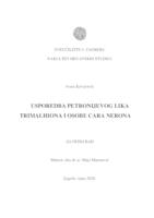 Usporedba Petronijeva lika Trimalhiona i osobe cara Nerona