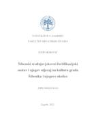 Šibenski srednjovjekovni fortifikacijski sustav i njegov utjecaj na kulturu grada Šibenika i njegove okolice