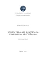 Utjecaj vizualnog identiteta na komunikaciju s potrošačima