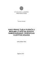 Kako prikaz tijela plesača u medijima utječe na njihovo samopouzdanje i percepciju vlastitog tijela