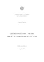 prikaz prve stranice dokumenta Detuđmanizacija - proces negiranja Tuđmanova nasljeđa