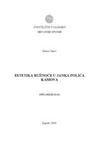 prikaz prve stranice dokumenta Estetika ružnoće u Janka Polića Kamova