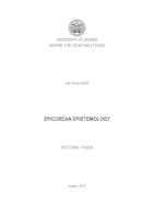 prikaz prve stranice dokumenta EPIKUROVSKA EPISTEMOLOGIJA