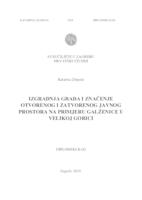 prikaz prve stranice dokumenta Izgradnja grada i značenje otvorenog i zatvorenog javnog prostora na primjeru Galženica u Velikoj Gorici