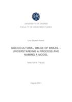 prikaz prve stranice dokumenta Sociokulturološka slika Brazila - razumijevanje procesa i imenovanje modela