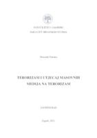 prikaz prve stranice dokumenta Terorizam i utjecaj masovnih medija na terorizam