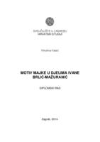 prikaz prve stranice dokumenta Motiv majke u djelima Ivane Brlić-Mažuranić