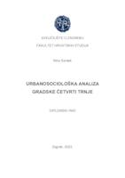 prikaz prve stranice dokumenta Urbanosociološka analiza gradske četvrti Trnje
