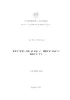 prikaz prve stranice dokumenta Kultura dijaloga u hrvatskom društvu