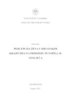 prikaz prve stranice dokumenta Percepija žena u hrvatskim krajevima kroz rukopise 18. i 19. stoljeća