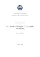 prikaz prve stranice dokumenta Položaj novinarki u suvremenim medijima