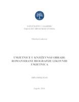 prikaz prve stranice dokumenta Umjetnice u književnoj obradi: romansirane biografije likovnih umjetnica