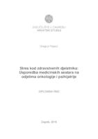 prikaz prve stranice dokumenta Stres kod zdravstvenih djelatnika: usporedba medicinskih sestara na odjelima okologije i psihijatrije